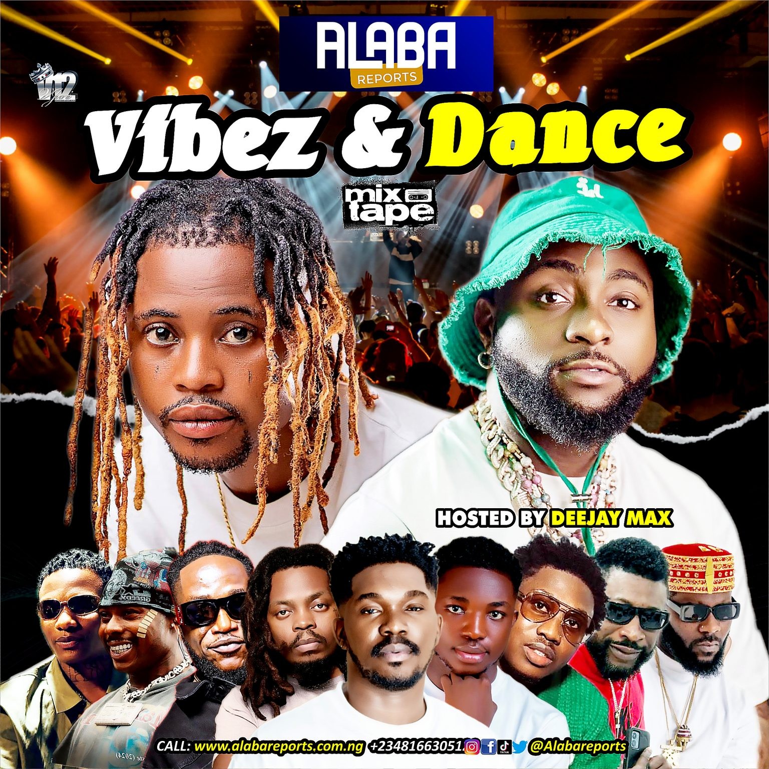 Alabareports Promotions – Vibez & Dance Mixtape Ft. DJ Max AKA King Of DJs